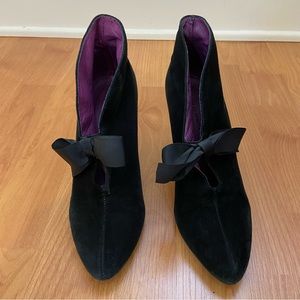 Maud Frizon Women’s Black Bow High Heels Size 37